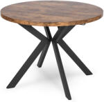  Bővíthető Étkezőasztal Rusztikus Tölgy Színben. LUKAS 100-250 cm (ME-ME-LUKAS-DRU-CZ-S)