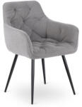  Szürke Szövet Étkezőszék. MODESTO (ME-ME-MODESTO-P-CZ-T-K)