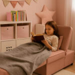  Ágyazható Fotel Rózsaszín Színben. IBERIS 67 cm (ME-ME-IBERIS-R-T-FW67)