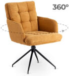  Forgó Étkező/Tárgyaló Fotel Mustár Színben (ME-ME-AKITA-CU-SZTR-K)