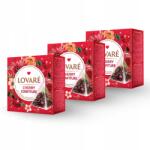 Lovare Lovaré Cherry Confiture 30g (15 piramis, fekete és zöld tea) (JSC Monomakh)