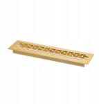 Fest Alumínium Bútor Szellőzőrács Fém Bútorokhoz 60x245 mm Arany (KRT.60x245.Zl)