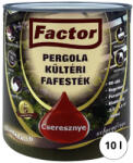 Festék Bázis Factor Pergola cseresznye 10 l kültéri fafesték 682 (682)