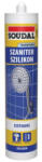 Soudal Szaniter szilikon 280ml SZÍNTELEN SOUDAL