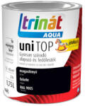 Trilak Trinát Aqua uniTop Magasfényű, gyorsan száradó alapozó és fedőfesték fekete RAL 9005 0, 75l 477225 (477225)
