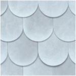 MARBURG Cserépmintás kék színárnyalatú vlies tapéta Leyla/Novamur 81656 81656 (81656)