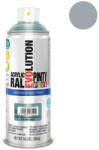 PintyPlus Pinty Plus Evolution Silver Grey vizes bázisú akril festék spray fényes 400ml RAL 7001 NVS843 (NVS843)
