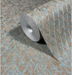 MARBURG Geometriai mintás kék színárnyalatú vlies tapéta RITUS/MARBURG 35539 35539 (35539)