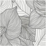 ERISMANN Levélmintás szürke színárnyalatú Vlies Tapéta COLLAGE/ERISMANN 10381-10 10381-10 (10381-10)