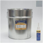 ABLONCZY Műgyanta Padló Varioplast fedő önterülő padlóhoz sötétszürke 25 kg + B komponens 5X 100 ml 107631 (107631)