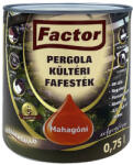 Festék Bázis Factor Pergola mahagóni 0, 75 l kültéri fafesték 265 (265)