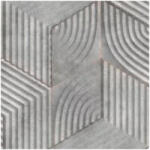 NOVAMUR Geometriai mintás szürke színárnyalatú Vlies tapéta Kylie 81620 81620 (81620)