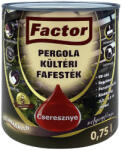 Festék Bázis Factor Pergola cseresznye 0, 75 l kültéri fafesték 267 (267)