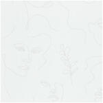 NOVAMUR Mintás fehér színárnyalatú Vlies tapéta Kylie 82435 82435 (82435)