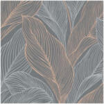 ERISMANN Levélmintás sötétszürke színárnyalatú Vlies Tapéta COLLAGE/ERISMANN 10282-10 10282-10 (10282-10)