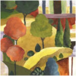 MARBURG Fa mintás színes vlies tapéta Leyla/Novamur 81661 81661 (81661)