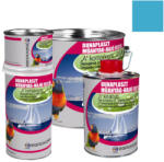 EGROKORR Műanyag Hajófesték Dunaplaszt kék RAL 5002 A komponens 0, 5 kg + B komponens 0, 1 kg 101941 (101941)