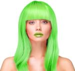 PartyPal Paróka, hosszú, egyenes, neon zöld