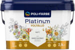 POLI-FARBE Platinum Foltálló deres fagyöngy színű 2, 5l beltéri latex falfesték 2050102009 (2050102009)