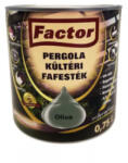 Festék Bázis Factor Pergola oliva 0, 75 l kültéri fafesték 688 (688)