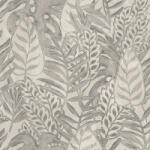 DECOPRINT Trópusi mintás fehér/szürke színű vlies tapéta Tahiti TA25060 TA25060 (TA25060)