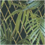 ZENO Trópusi mintás fekete színárnyalatú vlies tapéta Eldorado/ Zeno 15518 15518 (15518)