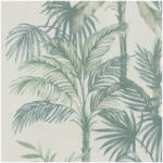 MARBURG Levélmintás zöld színárnyalatú vlies tapéta Leyla/Novamur 82456 82456 (82456)