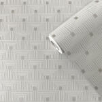 GALERIE Geometriai mintás szürke színárnyalatú vlies tapéta Boutique/Galerie F-PL3002 F-PL3002 (F-PL3002)