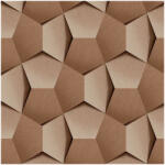 GRANDECO 3D mintás barna színárnyalatú vlies tapéta Tempo A54602 A54602 (A54602)