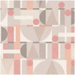 MARBURG Geometriai mintás barna színárnyalatú vlies tapéta Leyla/Novamur 81644 81644 (81644)