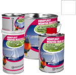 EGROKORR Műanyag Hajófesték Dunaplaszt fehér RAL 9003 A komponens 2, 5 kg + B komponens 0, 5 kg 101937 (90552)