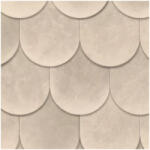 MARBURG Cserépmintás szürke színárnyalatú vlies tapéta Leyla/Novamur 81659 81659 (81659)