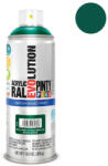 Novasol Spray Pinty Plus Evolution Moss Green vizes bázisú akril festék spray fényes 400ml RAL 6005 NVS773 (NVS773)