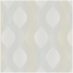 SINTRA Hullám mintás bézs színárnyalatú vlies tapéta Evora 459010 459010 (459010)