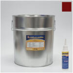 ABLONCZY Műgyanta Padló Varioplast fedő önterülő padlóhoz oxidvörös 25 kg + B komponens 5X 100 ml 112496 (112496)