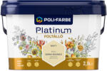 POLI-FARBE Platinum Foltálló barna bogáncs színű 2, 5l beltéri latex falfesték 2050102007 (2050102007)