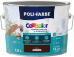 POLI-FARBE Cellkolor barna 2, 5l selyemfényű Zománcfesték 1030101019 (2030104013)