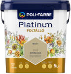 POLI-FARBE Platinum Foltálló bronz sás színű 5l beltéri latex falfesték 2050102019 (2050102019)