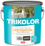 Trilak Trikolor kerítésfesték csokoládébarna 2, 5l selyemfényű 324134 (324134)