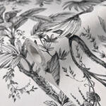 NOVAMUR Levélmintás szürke színű vlies tapéta Jackie 6785-10 6785-10 (6785-10)