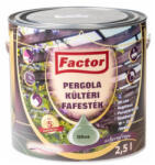 Festék Bázis Factor Pergola oliva 2, 5 l kültéri fafesték 689 (689)