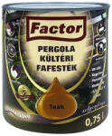 Festék Bázis Factor Pergola teak 0, 75 l kültéri fafesték 257 (257)