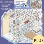 Simno - Jég és hó birodalma - matricajelenet 1 darabos kirakó (6941776320517)