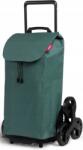Gimi Lépcsős Bevásárlókocsi New Tris Green Olasz Hatkerekű Táska Robusztus (168423)