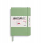 Leuchtturm1917 heti naptár A5, puhafedeles, Sage, 2026 (372677)