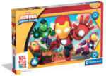 Clementoni A Vasember és szupercsapata Hero Squad 104 db-os maxi puzzle Clementoni (23778)