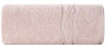  Karin pamut törölköző fényes cérnával szőtt díszítéssel Púder rózsaszín 30x50 cm (454335)