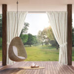  Garden3 vízálló kerti függöny elkötővel Fehér 155x200 cm - brightenzi - 7 540 Ft