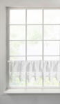  Isaac vitrázs függöny Bújtatós Fehér 30x150 cm (373033)