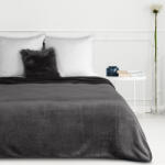  Tedy kétoldalas puha takaró Acélszürke 200x220 cm